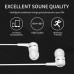 Earbuds Headphones with Microphone 5 Pack, Earbuds Wired Stereo Earphones in-Ear Headphones Bass Earbuds, Compatible with iPhone and Android Smartphones, iPod, iPad, MP3, Fits All 3.5mm Interface