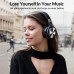 Silensys E7 PRO Active Noise Cancelling Headphones Bluetooth Headphones with Microphone Deep Bass Wireless Headphones Over Ear, Comfortable Fit, 30H Playtime for TV/Computer/Cellphone, Black